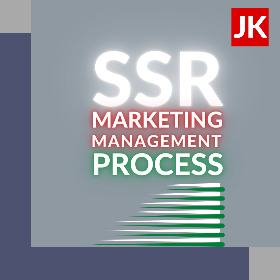 Image with words of post written SSR Process